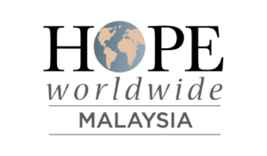 Logo for Hope Worldwide Malaysia.